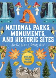 National Parks, Monuments, and Historic Sites Sticker, Color & Activity Book (2025)