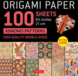 Origami Paper 100 sheets Japanese Kimono 8 1/4" (ISBN: 9780804855129)