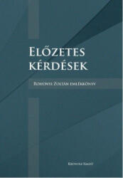 Előzetes kérdések (ISBN: 9786155339653)