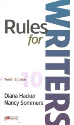 Rules for Writers - Nancy Sommers (ISBN: 9781319244255)