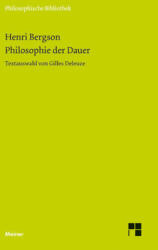 Philosophie der Dauer (ISBN: 9783787325108)