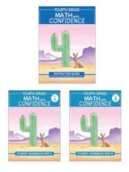 Fourth Grade Math with Confidence Complete Bundle - Kate Snow (ISBN: 9781944481544)