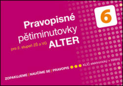 Pravopisné pětiminutovky 6 pro 2. stupeň ZŠ a VG (ISBN: 9788072453528)
