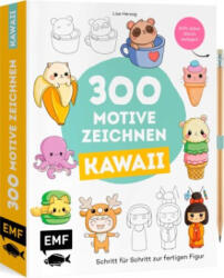 300 Motive zeichnen - Kawaii - Lise Herzog (2025)