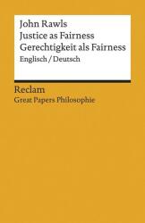Justice as Fairness / Gerechtigkeit als Fairness (2020)