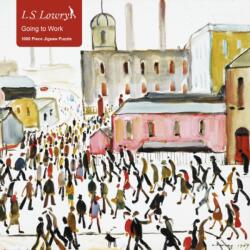 Adult Sustainable Jigsaw Puzzle L. S. Lowry: Going to Work (ISBN: 9781786646347)