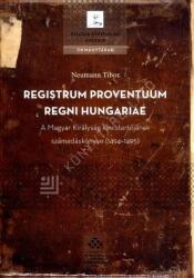 Registrum Proventuum Regni Hungariae (ISBN: 9789634161776)