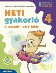Heti gyakorló 4. osztály I. félév (ISBN: 9789636700270)