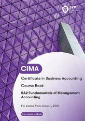 CIMA BA2 Fundamentals of Management Accounting (2023)