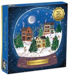 Puzzle 500 piese Winter Snow Globe (ISBN: 9780735362024)