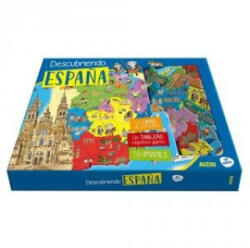 Descubriendo España - Atlas tablero magnético - Gil, Carmen (ISBN: 9782733881996)