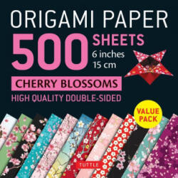 Origami Paper 500 sheets Cherry Blossoms 6 inch (ISBN: 9780804853637)