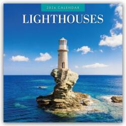 Lighthouses - Leuchttürme 2026 - 16-Monatskalender (2025)