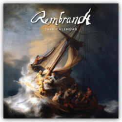 Rembrandt 2026 Square Wall Calendar (2025)