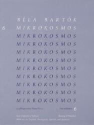 MIKROKOSMOS VOL 6 - BELA BARTOK (ISBN: 9781458429230)
