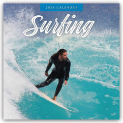 Surfing 2026 Square Wall Calendar (2025)