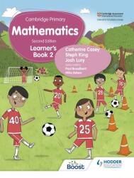 Cambridge Primary Mathematics Learner's Book 2 - Steph King, Josh Lury (ISBN: 9781398300941)