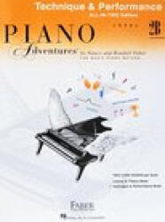 PIANO ADVENTURES: LEVEL 2B TECHNIQUE - PERFORMANCE PIANO | NANCY FABER_RANDALL (ISBN: 9781616776701)