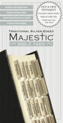 Majestic Traditional Silver-Edged Bible Tabs - CLAIRE ELLIE (ISBN: 9781934770917)