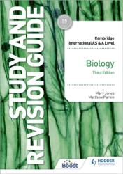 Cambridge International AS/A Level Biology Study and Revision Guide Third Edition (ISBN: 9781398344341)