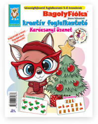 BagolyFióka kreatív foglalkoztató füzet - Karácsonyi üzenet (ISBN: 9786156481863)
