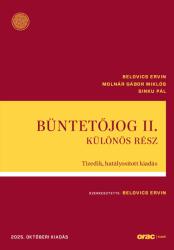Büntetőjog II. - Különös Rész (ISBN: 9789632586748)