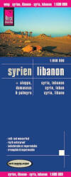 Szíria térkép vízálló Reise Know-How 1: 600 000 - Szíria, Libanon autós térkép, Aleppo, Damascus, Palmyra (ISBN: 9783831771257)