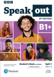 Speakout 3ed B1+. 1 Student's Book and eBook with Online Practice Split - Antonia Clare, Frances Eales, JJ Wilson, Steve Oakes (2023)