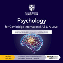 Cambridge International AS & A Level Psychology Digital Teacher's Resource Access Card - Kirsty White, Lizzie Gauntlett, Jonathan Firth (ISBN: 9781009152464)