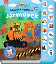 Hallgatom és megismerem - Járművek (ISBN: 9789634922452)