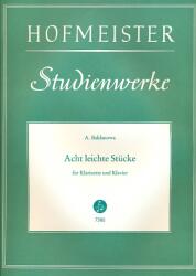 ACHT LEICHTE STÜCKE FÜR KLARINETTE UND KLAVIER (ISBN: 9786390272289)