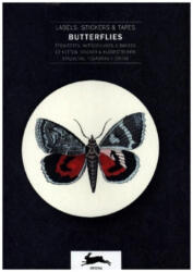 Butterflies: Label & Sticker Book - Pepin van Roojen (ISBN: 9789460094347)