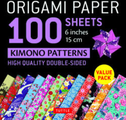 Origami Paper 100 sheets Kimono Patterns 6" (ISBN: 9780804852357)