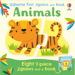 Usborne First Jigsaws and Book: Animals - Stella Baggott (ISBN: 9781835405185)