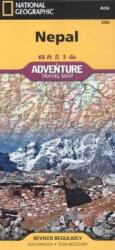 National Geographic Adventure Travel Map Nepal (ISBN: 9781566956536)