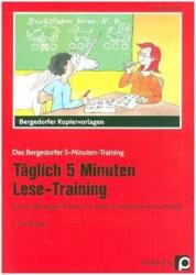 Täglich 5 Minuten Lese-Training - 1. /2. Klasse - Klara Kirschbaum (ISBN: 9783403203704)