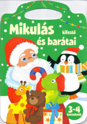 Mikulás és barátai - kifestő (2021)