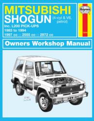 Mitsubishi Shogun & L200 Pick Ups (ISBN: 9780857336521)