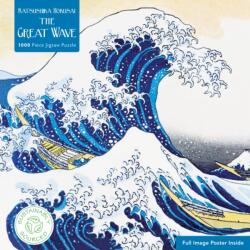 Adult Sustainable Jigsaw Puzzle Hokusai: The Great Wave (ISBN: 9781787556034)