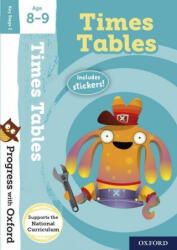 Progress with Oxford: : Times Tables Age 8-9 - Fiona Tomlinson (ISBN: 9780192772718)