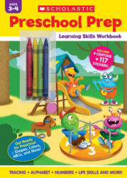 PRESCHOOL PREP LEARNING SKILLS WORKBOOK - Scholastic (2025)