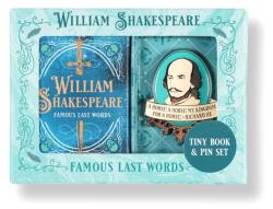 William Shakespeare Tiny Book and Pin Set (2025)