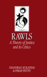 Rawls 'A Theory of Justice' and Its Critics (ISBN: 9780745602820)