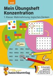 Mein Übungsheft Konzentration - Schulanfang: Wahrnehmung, logisches Denken (ISBN: 9783881004404)