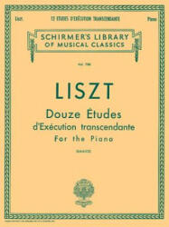 12 Etudes d'Execution Transcendante: Schirmer Library of Classics Volume 788 Piano Solo - Franz Liszt, P. Gallico (ISBN: 9781458407399)
