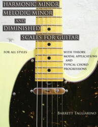 Harmonic Minor, Melodic Minor, and Diminished Scales for Guitar - Barrett Tagliarino (ISBN: 9780980235357)