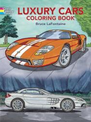 Luxury Cars Coloring Book (ISBN: 9780486444369)