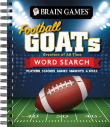 Brain Games - Football Goats Word Search - Brain Games (ISBN: 9781639386352)