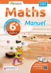 Manuel iParcours maths 6e (ISBN: 9782362464591)