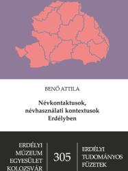 Névkontaktusok, névhasználati kontextusok Erdélyben (ISBN: 9786067392883)